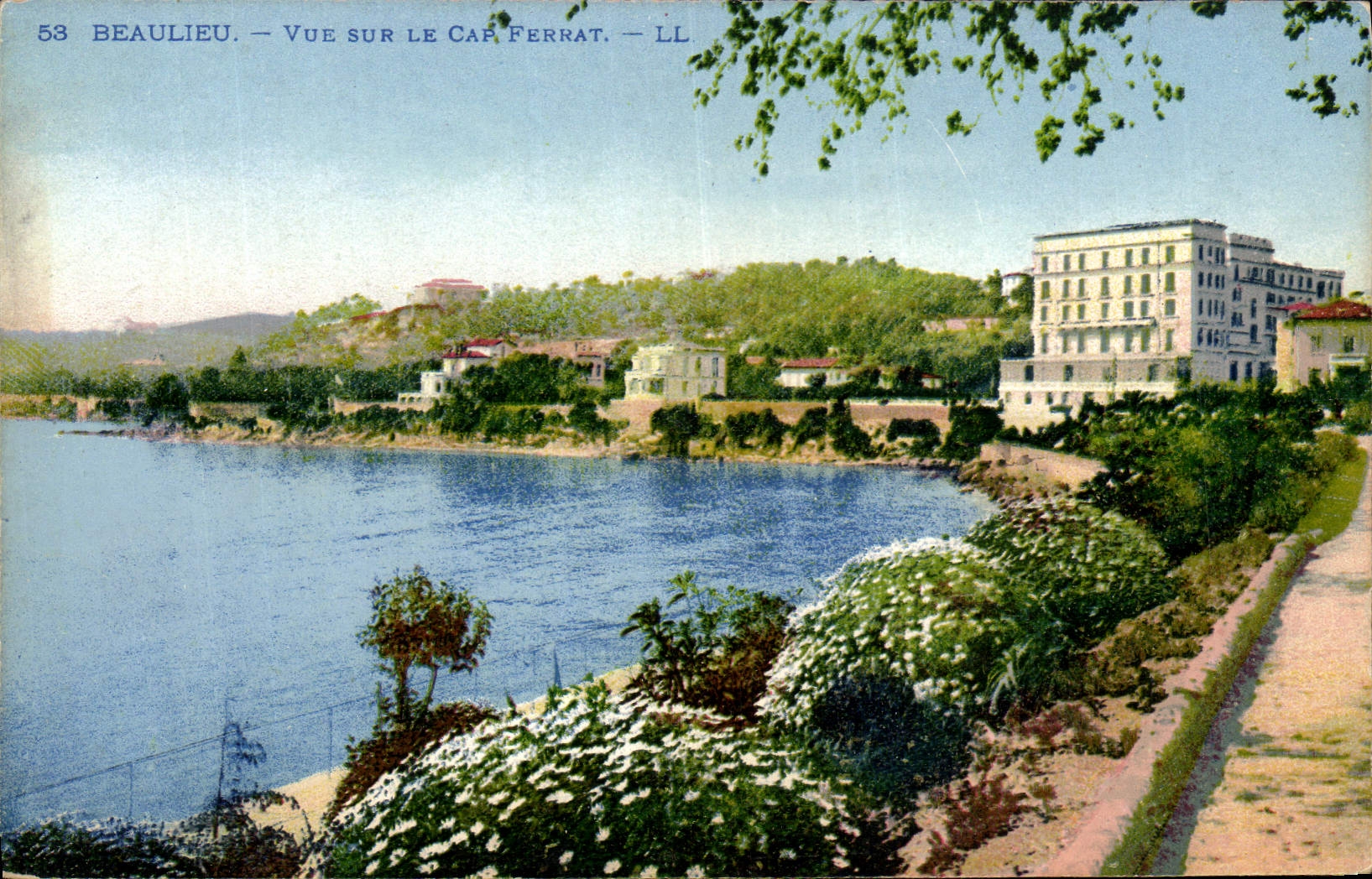 Beaulieu — Vue sur le Cap Ferrat — LL