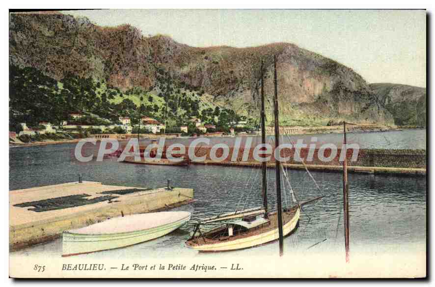 Beaulieu — Le Port et la Petite Afrique — LL. n° 875