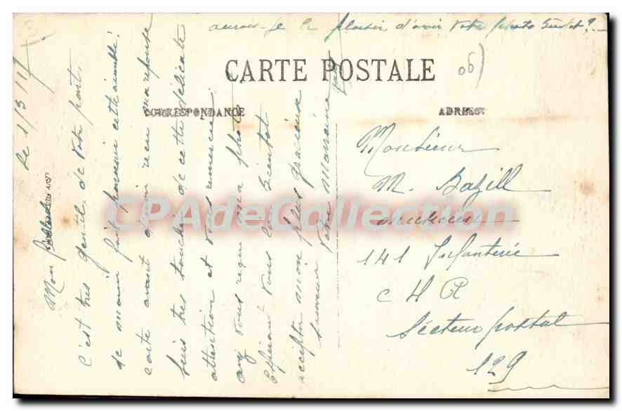 CANNES — Le Monument d'Edouard VII et le Casino — Selecta 189 — Verso
