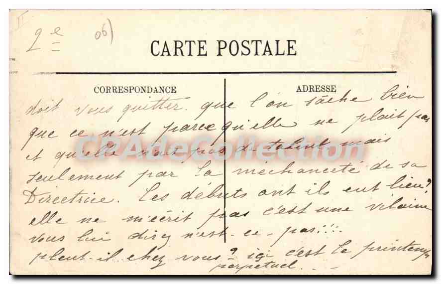BÉZIERS — Vue générale prise de la Petite-Afrique — Éditeur EL — Verso
