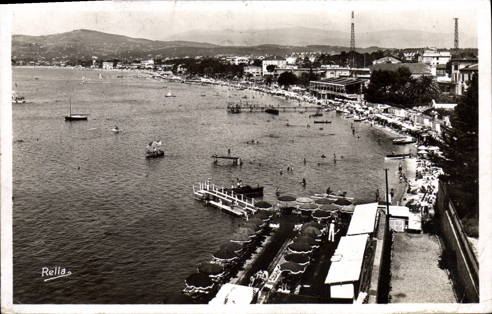 Juan-les-Pins — Vue générale — Rella