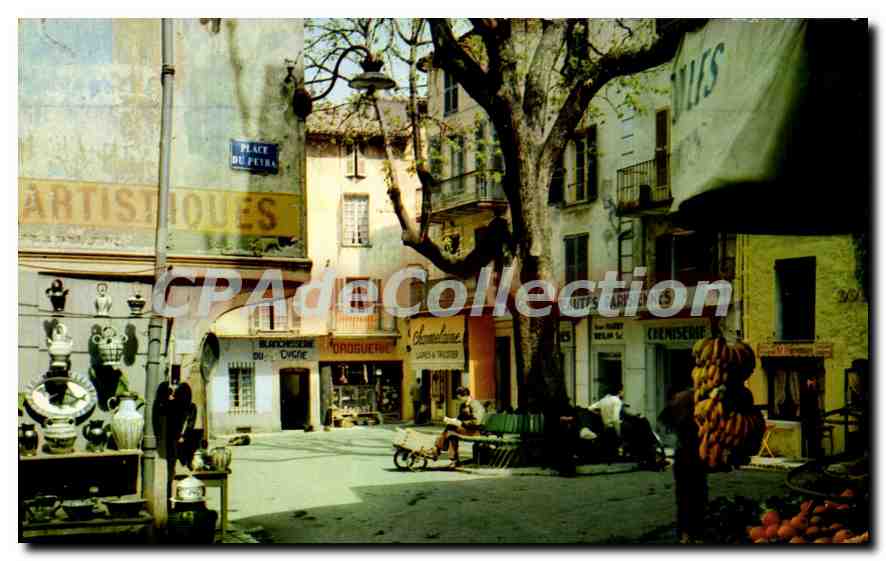 Place du Peyra — Vence (A.-M.) — Éditions d'Art (Grasse)