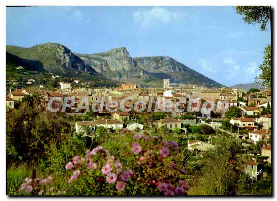 CPSM Couleurs et Lumiere de France La Cote d'Azur miracle de la nature Vence Alpes Maritimes Vue gen