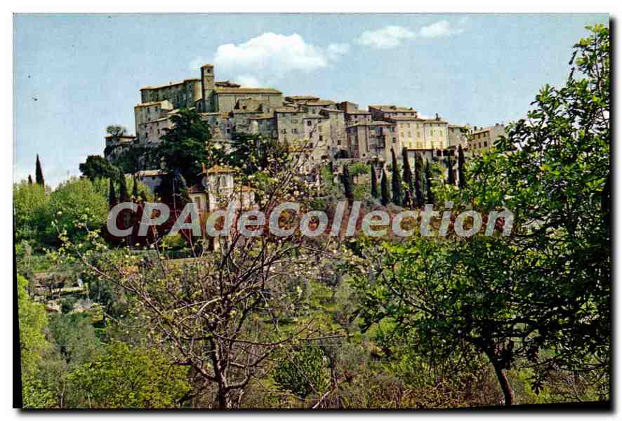 Carros — village perché surplombant le Var — Éditions Sipé