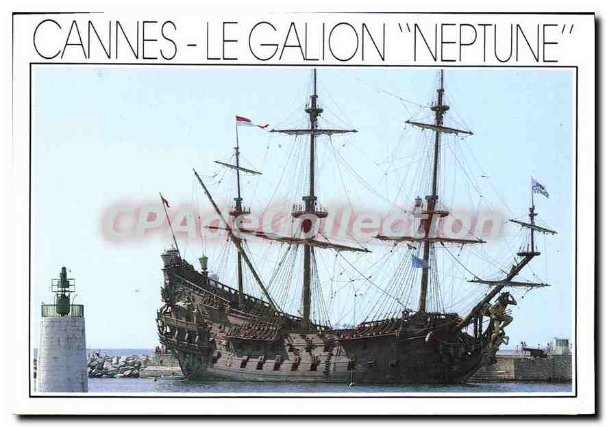 CANNES - LE GALION "NEPTUNE" — Éditions Gilletta, série 235