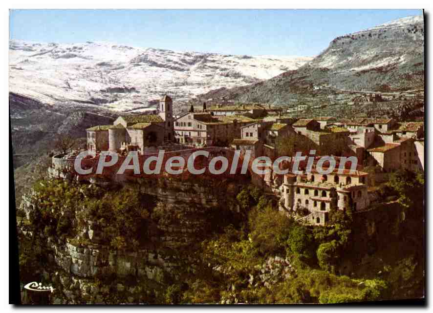 CPSM Gourdon Alpes Mar vue generale 