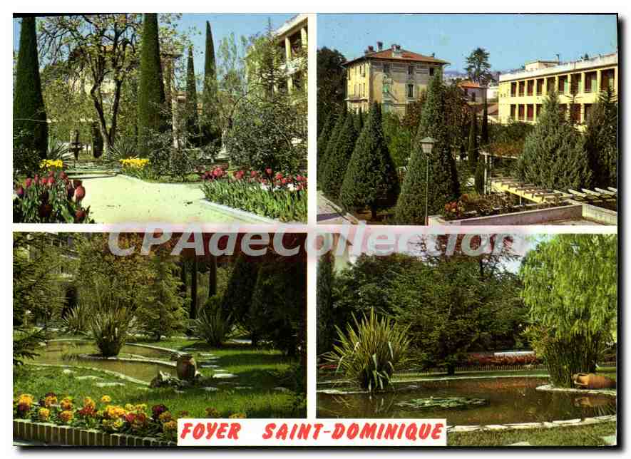 CPSM Foyer Saint Dominique Repos et convalescence Dunan Nice 