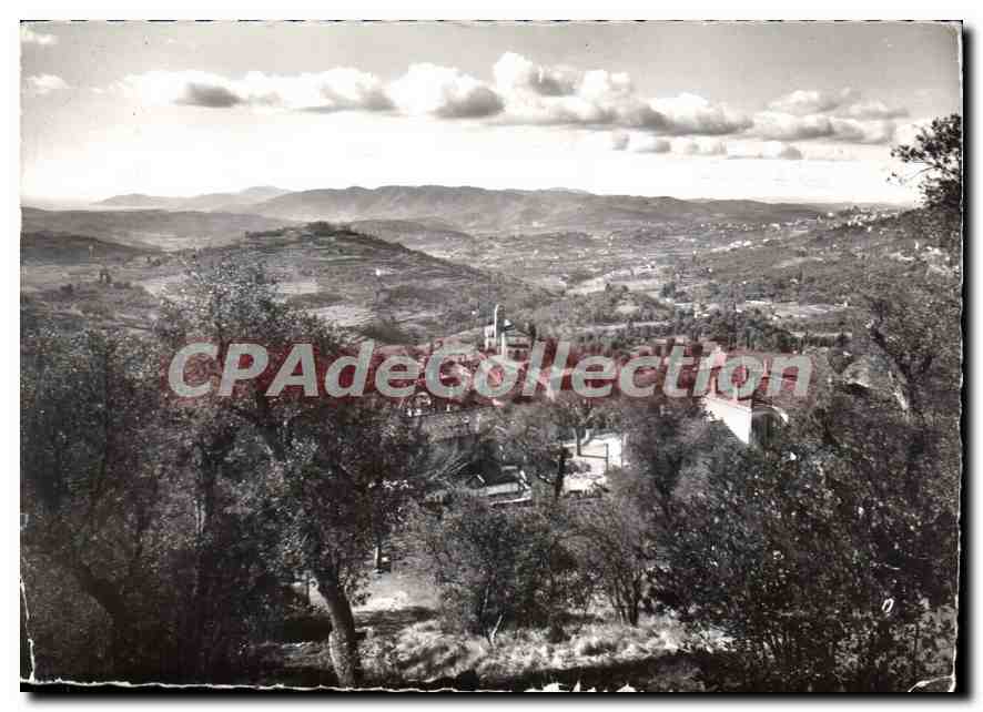 Magagnosc — Vue panoramique vers Grasse et le Golfe de la Napoule — Edition Aux Amis des Livres - Nice