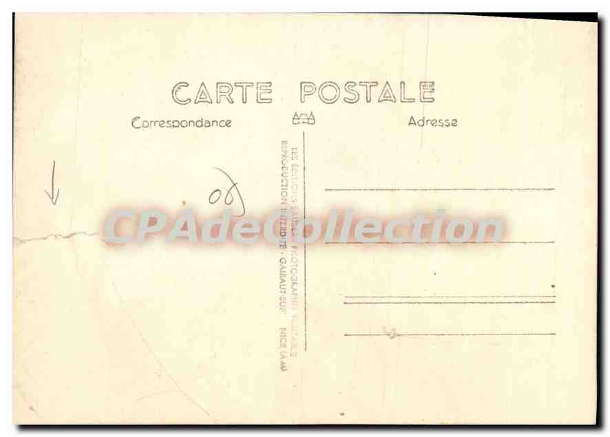 CPSM Falicon vue générale — Verso