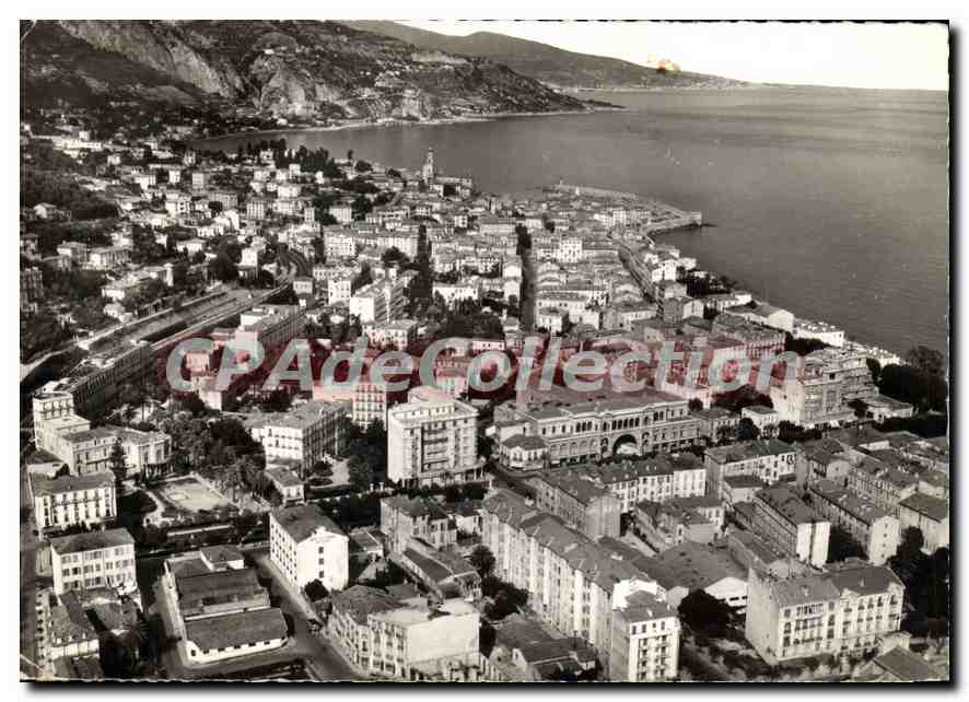 Menton — Vue aérienne du Cap d'Antibes — CPAdeCollection