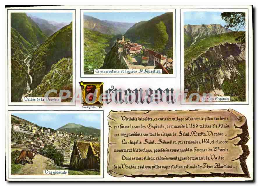 CPSM Venanson Alpes Maritimes