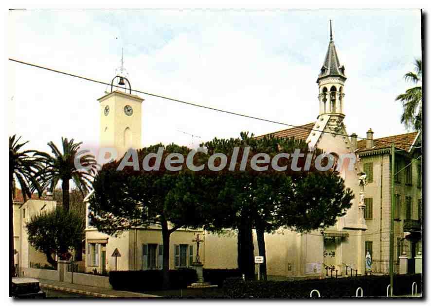 CPSM Golfe Juan L'Eglise Saint Pierre