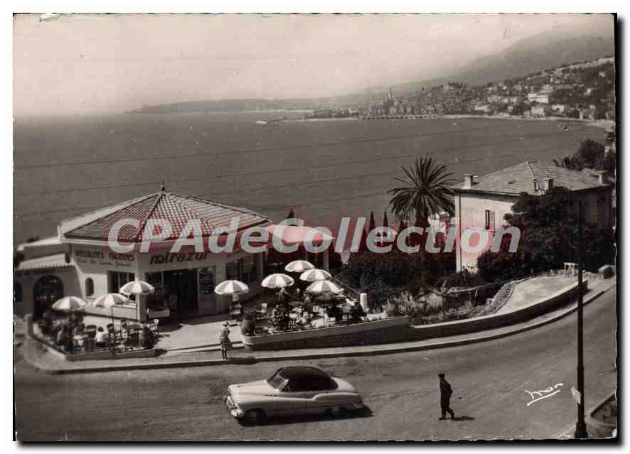 Menton - La baie de Garavan — vue de la frontière — Les Éditions de Garavan