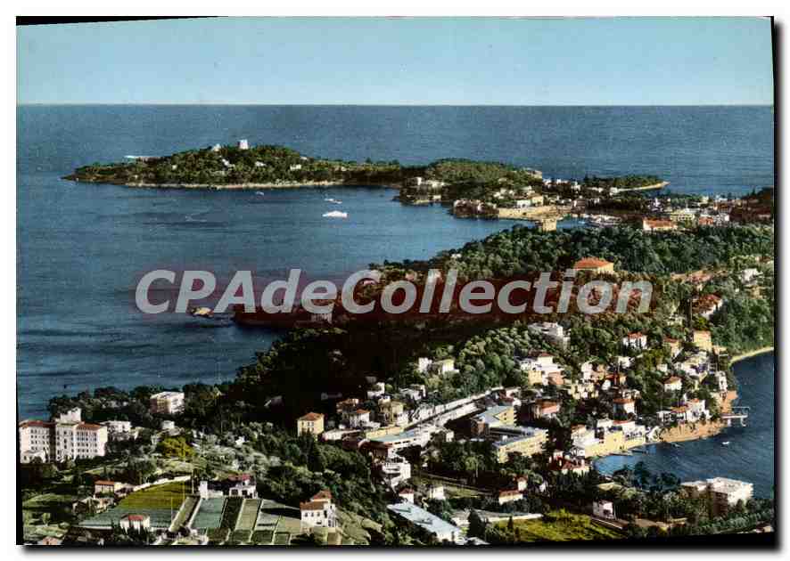 Cap-Ferrat — Le Quartier de Grasseuil au fond — Éditions S.E.P.T. 35, Bd Corbella