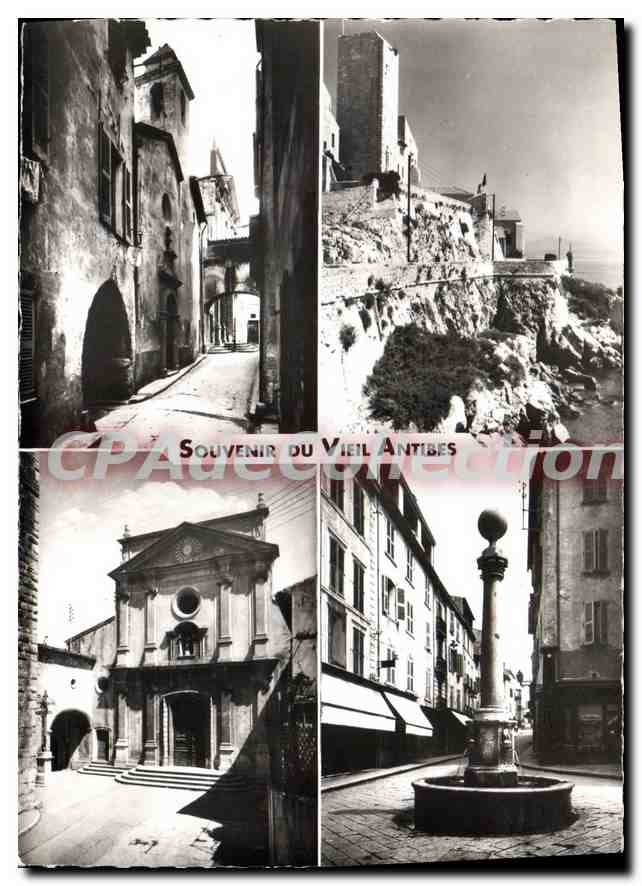 Antibes — Vieille Ville — Souvenir du Vieil Antibes — éditeur CPAAdeCollection