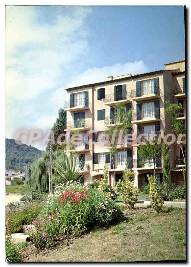 CPSM Avenue du Fournas Residence les Tourelles