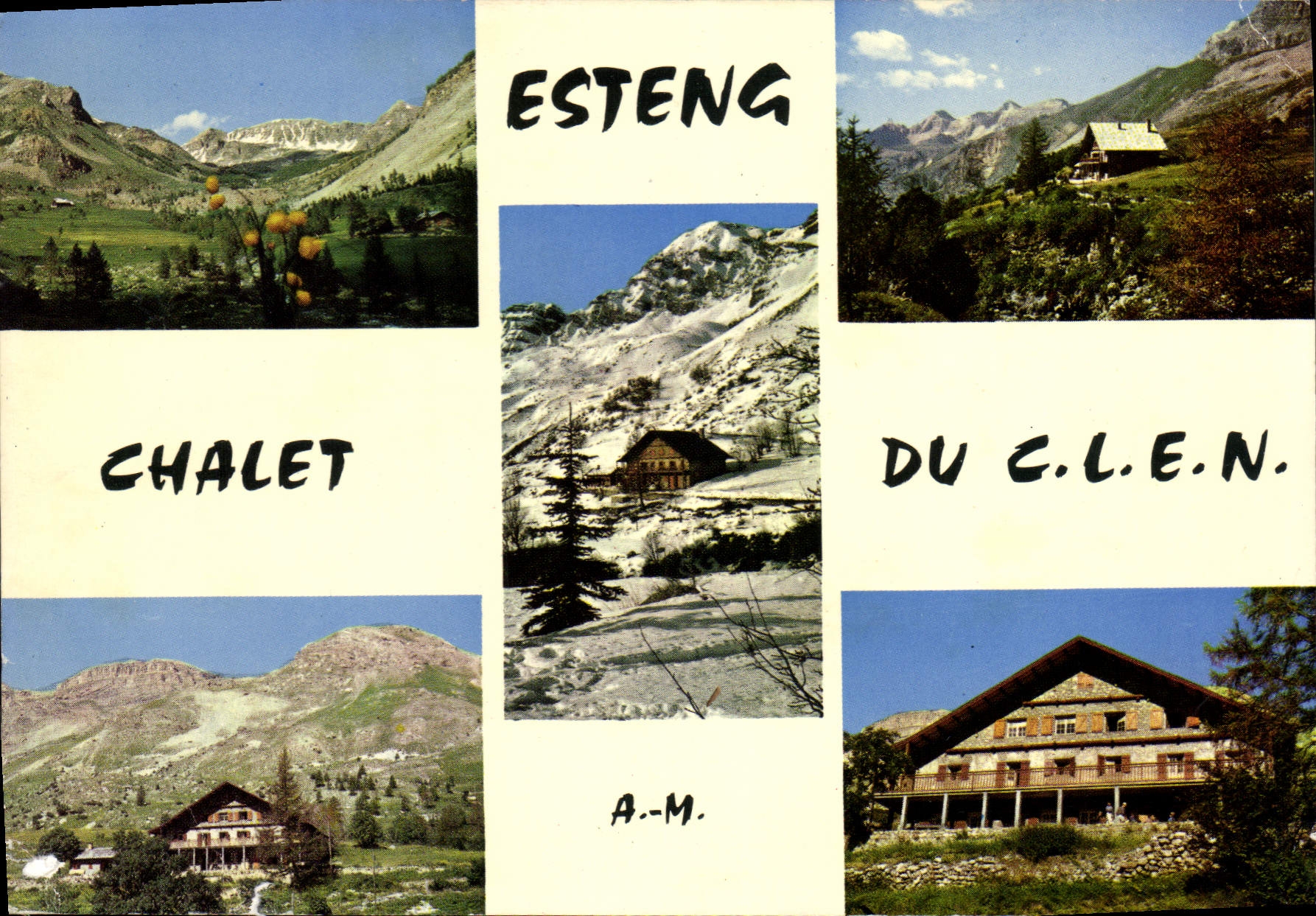 CPSM Chalet d'Esteng (A M) Centre de loisirs educatifs de Nice