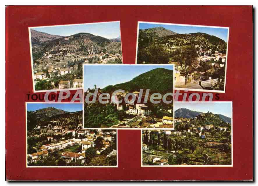 CPSM Tourrettes Levens (A M)