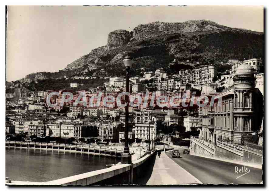 Monte-Carlo — Vue de la Condamine — Éditions Rella