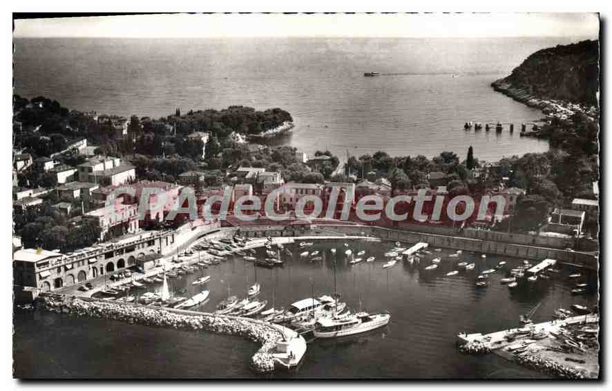 St-Jean-Cap-Ferrat — Allgemeine Luftaufnahme des Hafens — Éditions Aériennes COMBÉR