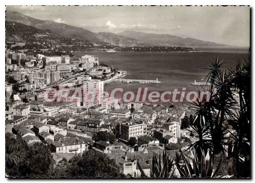 Vue générale de Monte-Carlo — La Côte d'Azur — Édit. AJAX