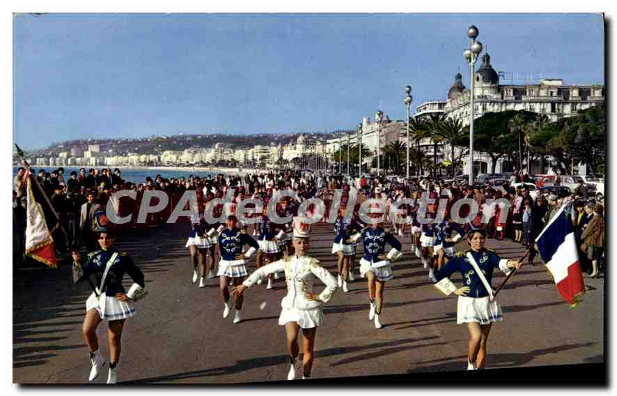 CPSM Le Bataillon de Charme de la Cote D'Azur