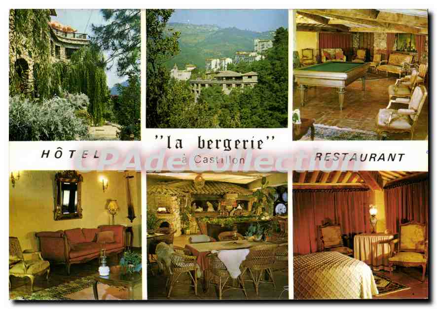 CPSM La bergerie a Castillon Hotel Restaurant