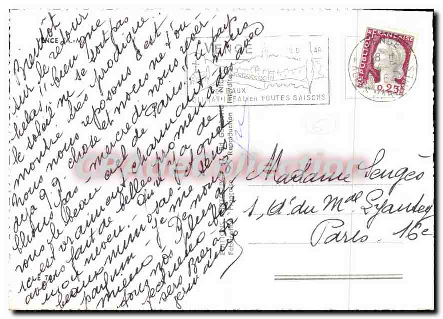 Vence — Vue générale — éditeur inconnu, n° de série non visible — Reverso