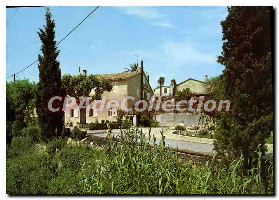 Moulin de La Brague — XVème siècle — Roger Michel, Moulins de La Brague (près de Grasse)