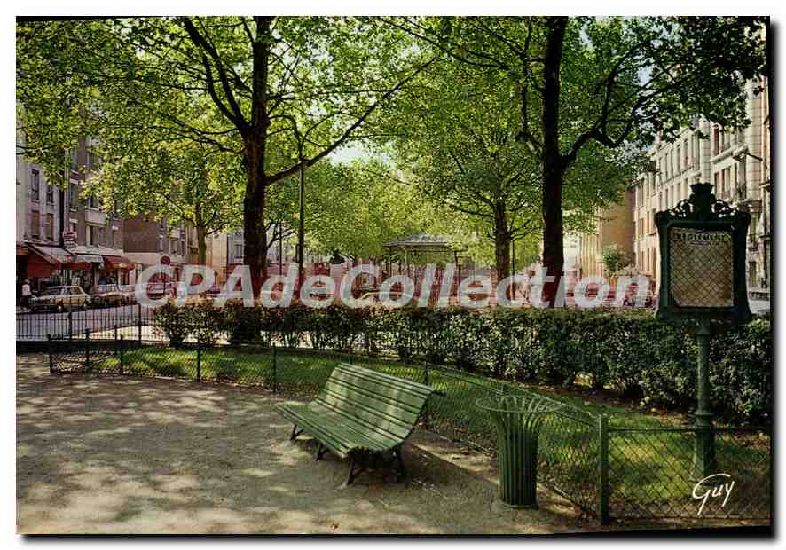 Paris - Square Georges Courteline — Éditions LECONTE, n°5497