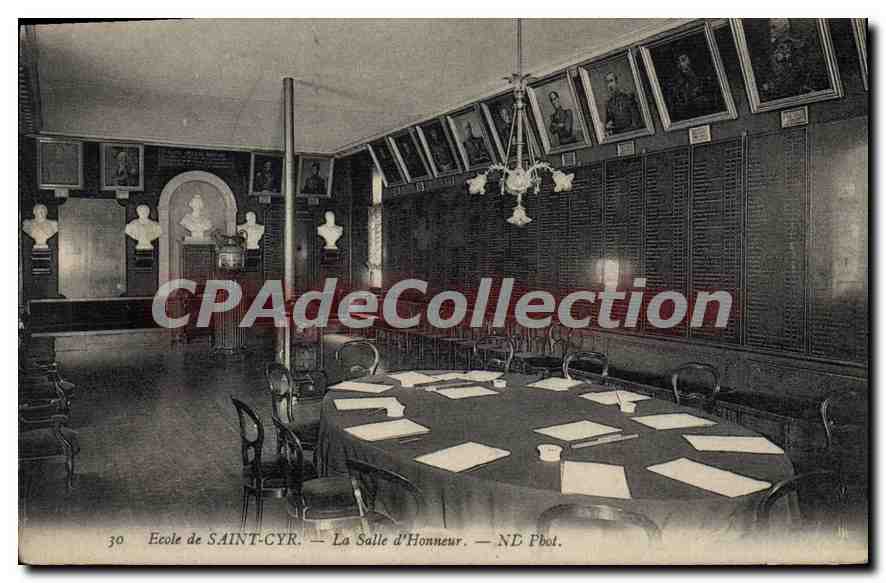 École de SAINT-CYR — La Salle d'Honneur — N.D. Pbot.