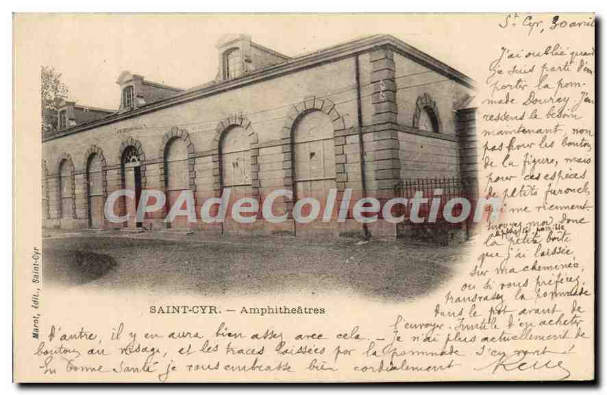 Saint-Cyr — Amphithéâtres — Marot, éditeur