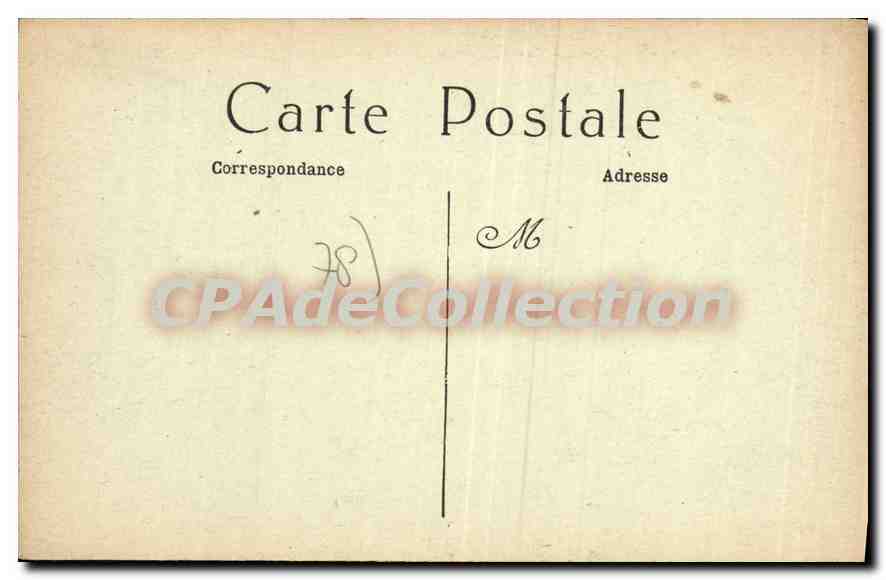 CPA Louveciennes (S et O) Chateau du Barry (Orangerie et Dependances)Rue de la Machine — Back