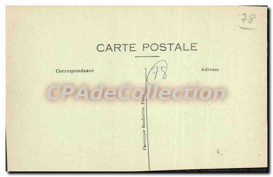 MANTES-LA-JOLIE — Bords de Seine. Les Pêcheurs. En aval. — Verso
