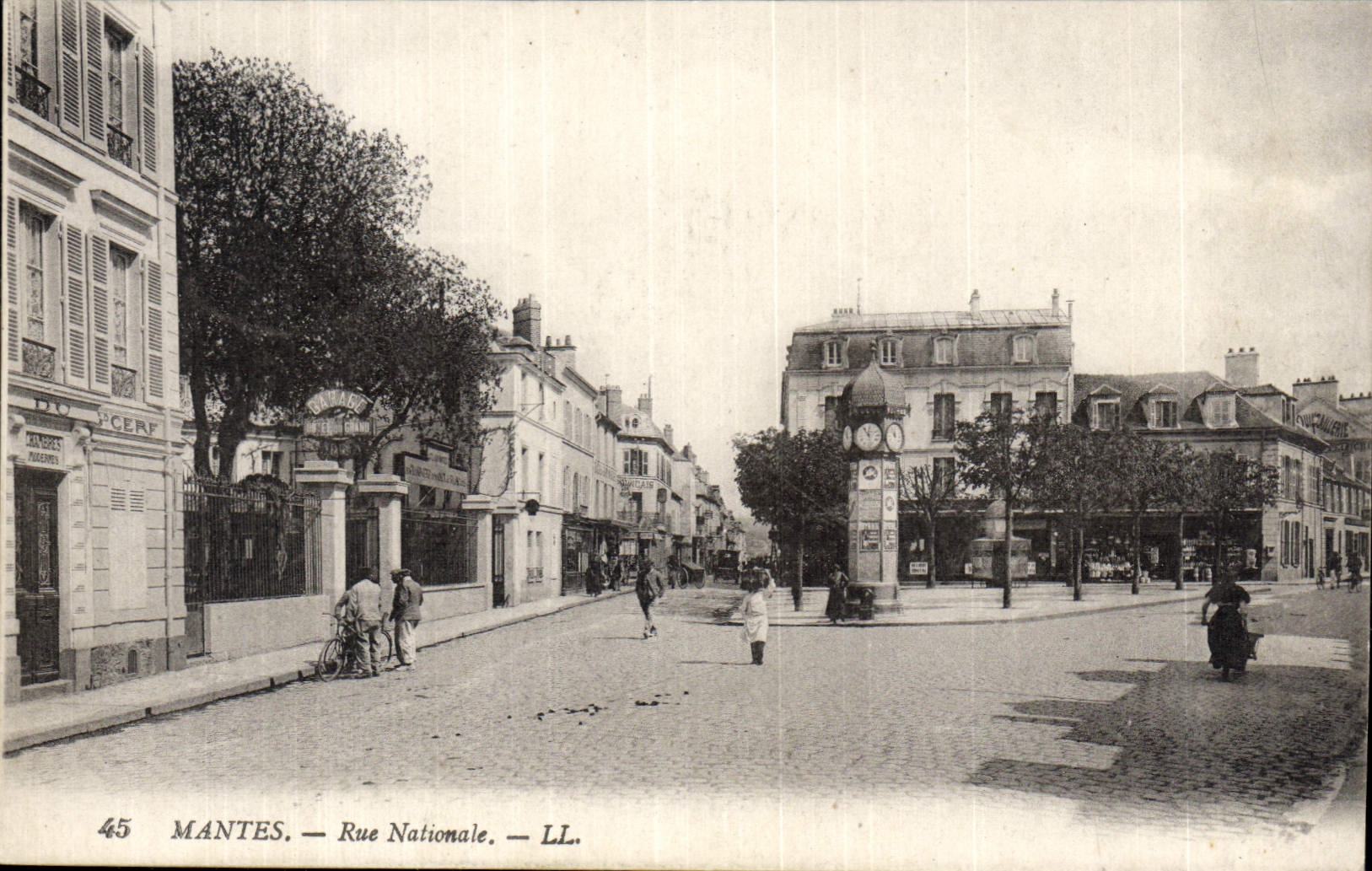 Mantes — Rue Nationale — LL. — n°45