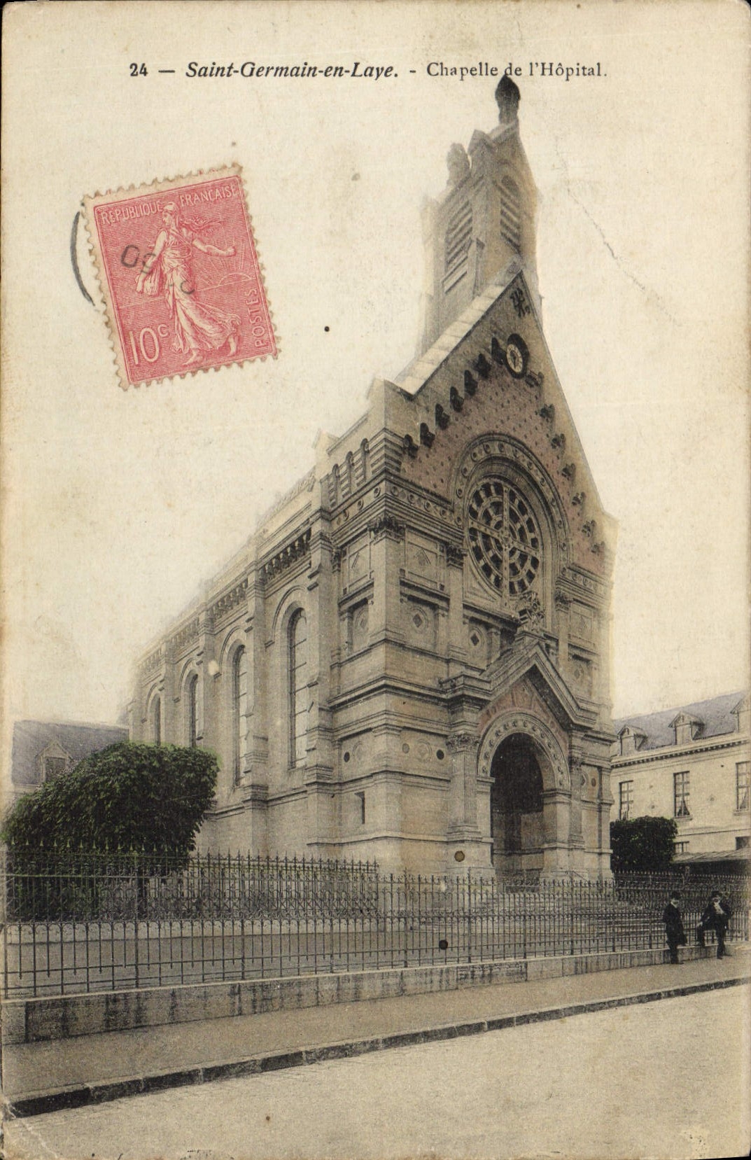 Saint-Germain-en-Laye — Chapelle de l'Hôpital — éditeur inconnu, n° 24