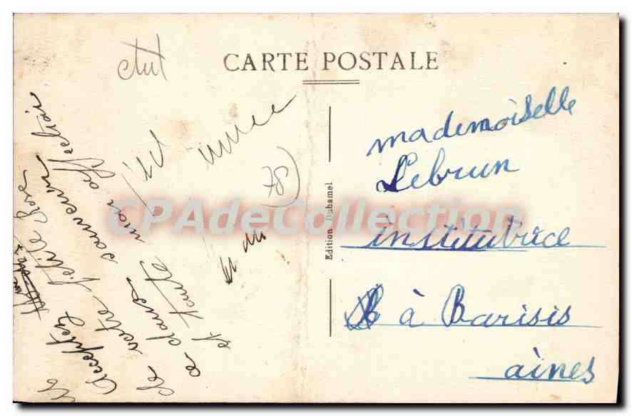 CPA Pontchartrain (S et O) Vue Generale de la Richarderie et Potencon — Back