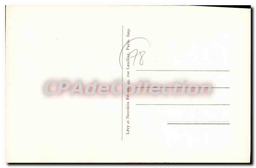Mantes-la-Jolie — Le Pont et l'Île aux Dames vus de Notre-Dame — LL. n°61 — Reverso