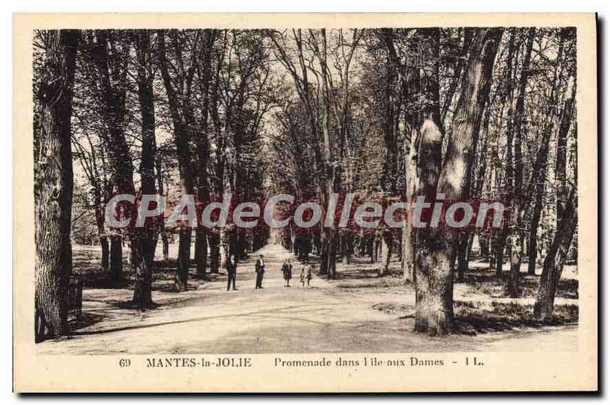 MANTES-la-JOLIE — Promenade dans l'île aux Dames — n°69