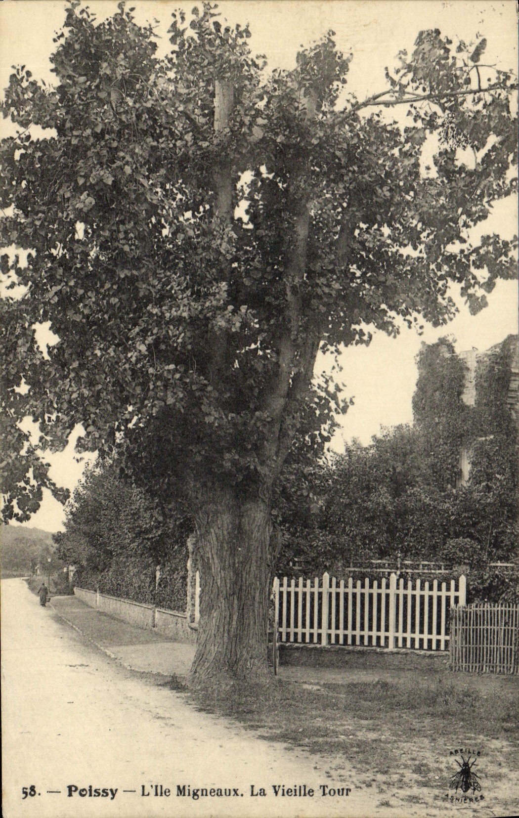 Poissy — L'Île Migneaux. La Vieille Tour — éditeur APRILLE & CIE, n° 58