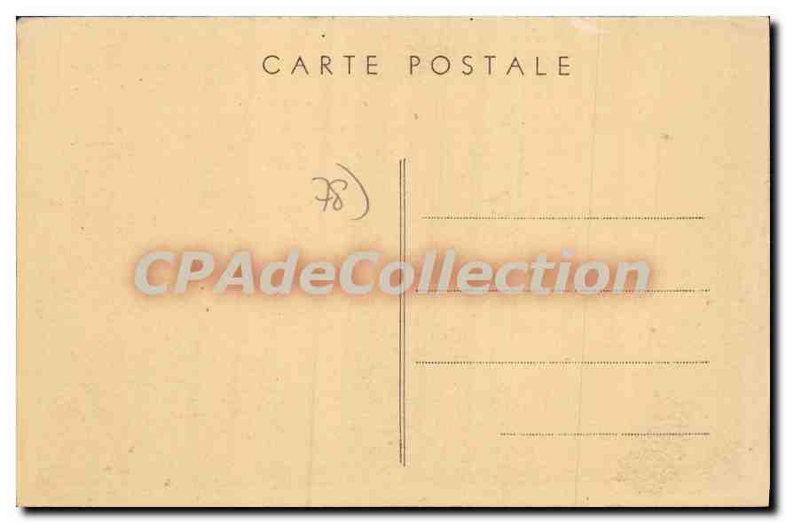 CPA Gambais (S et O) La Vila Landru — Back