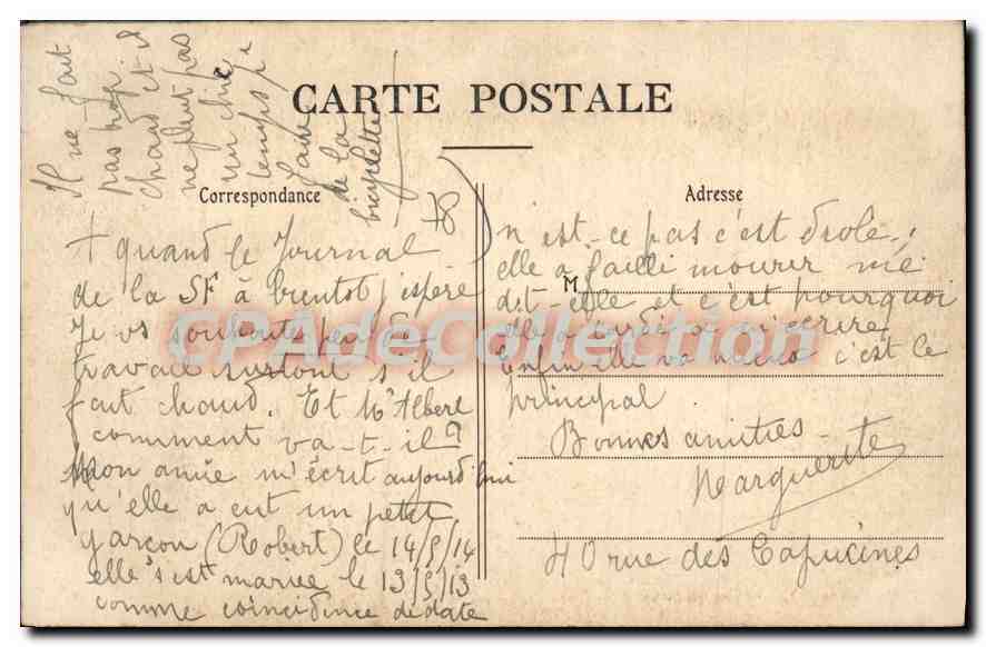 Le bras Migneaux — POISSY (S.-et-O.) — Édition H. R. — Back