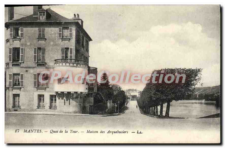 Mantes - Quai de la Tour - Maison des Arquebusiers — LL