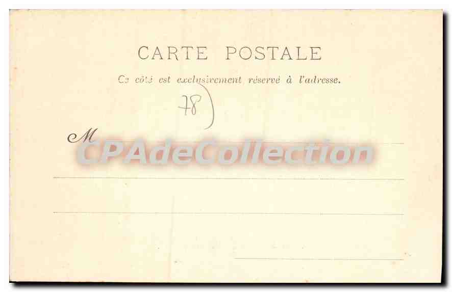 CPA Bougival Vue sur la Seine — Back