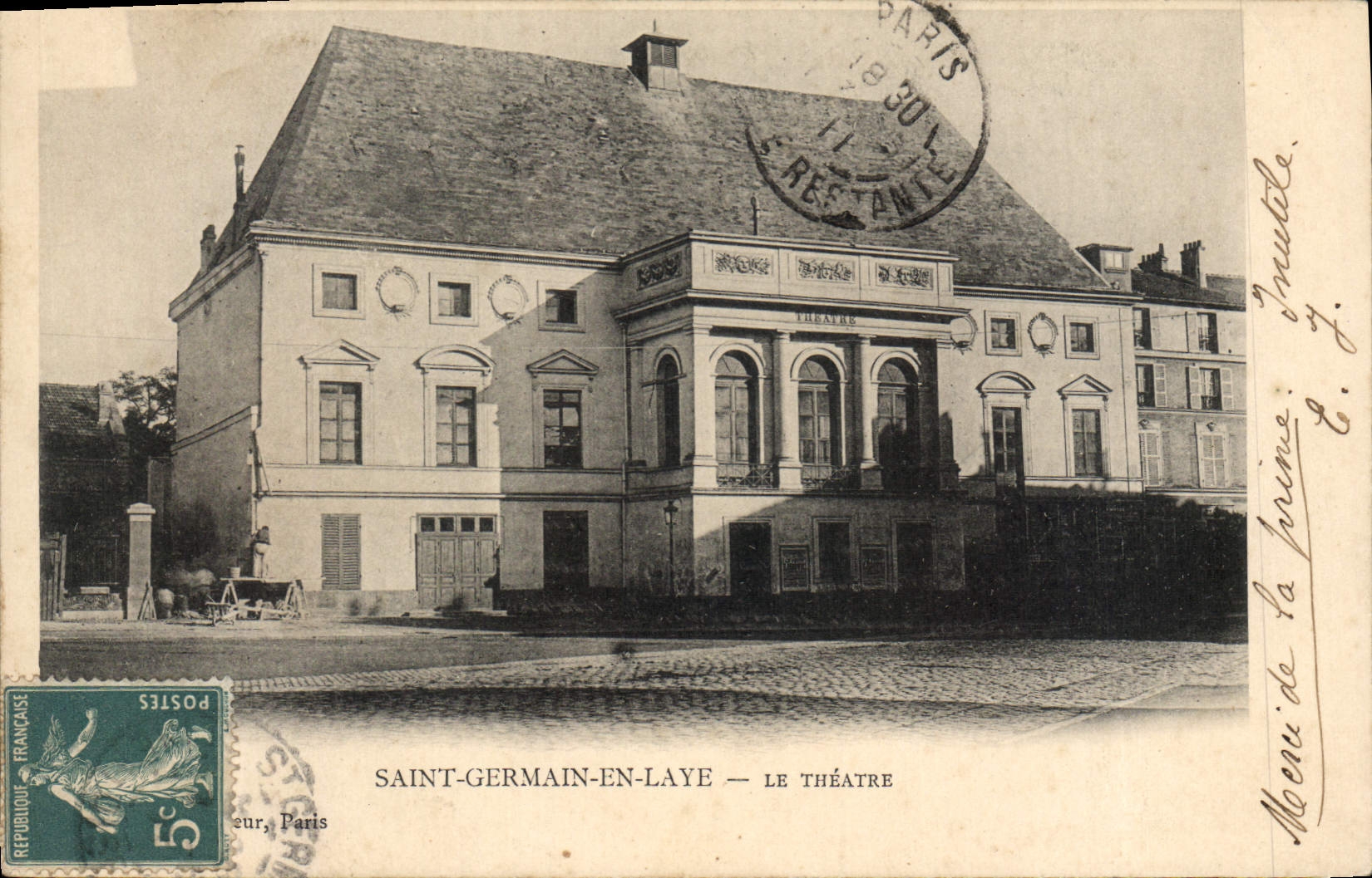 SAINT-GERMAIN-EN-LAYE — LE THÉÂTRE — Éditeur Paris