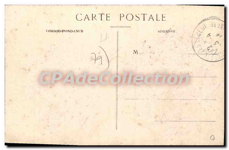 Thouars (Deux-Sèvres) — Hôtel du Président Tyndo, actuellement École Primaire des Filles — Dando-Henry, n° 643 — Verso