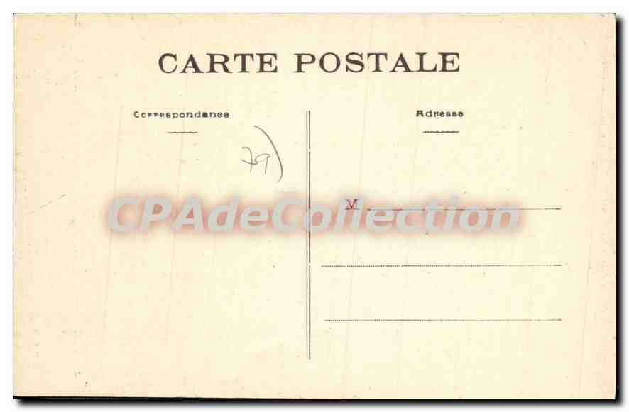 CPA Chateau d'Ardilleux Un coin du Parc — Rückseite