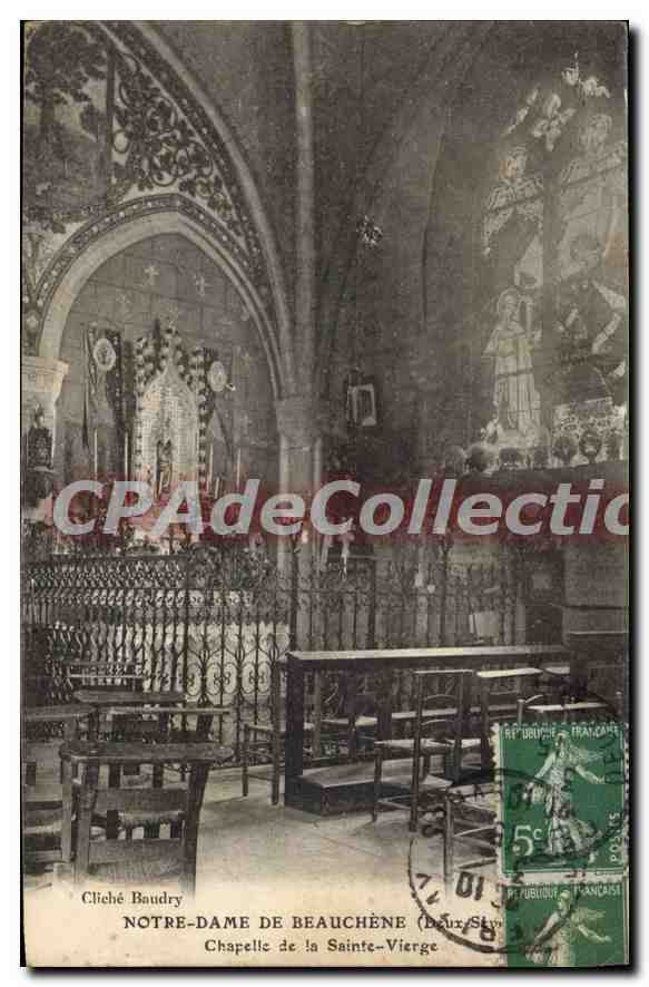 CPA Notre Dame de Beauchene (Deux Sevres) Chapelle de la Sainte Vierge