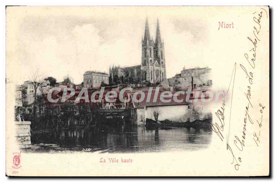 Niort — La Ville haute — éditeur inconnu, n° 31581