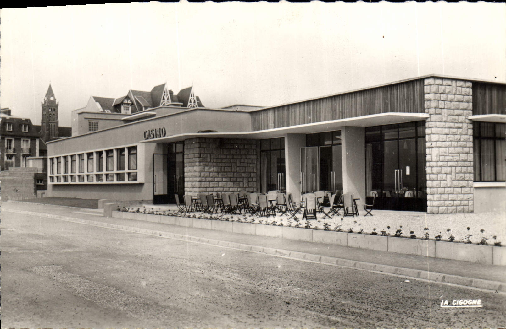 Le Casino de Mers-les-Bains — Mers-les-Bains (Somme) — Éd. La Cigogne, S.P.A.D.E.M. Paris IV